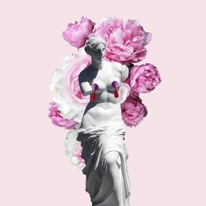 Empress Mimi hot pink red sparkly Alluring Seductress pasties with tassels